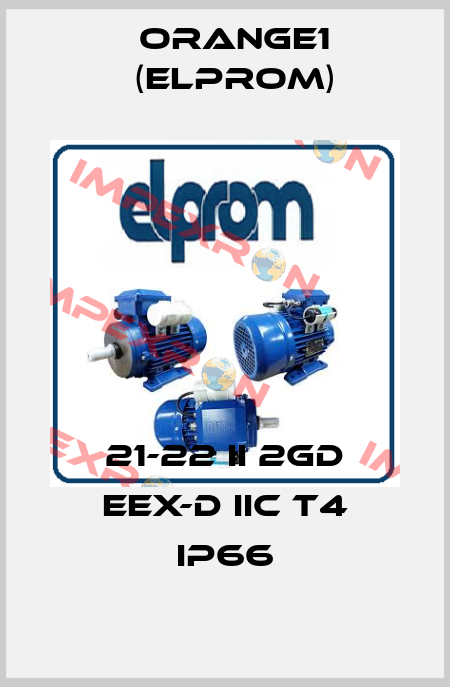21-22 II 2GD EEx-d IIC T4 IP66 ORANGE1 (Elprom)