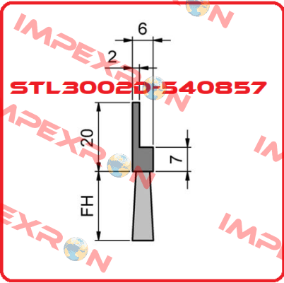 STL3002D-540857 Mink Bürsten