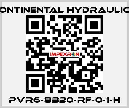 PVR6-8B20-RF-0-1-H Continental Hydraulics