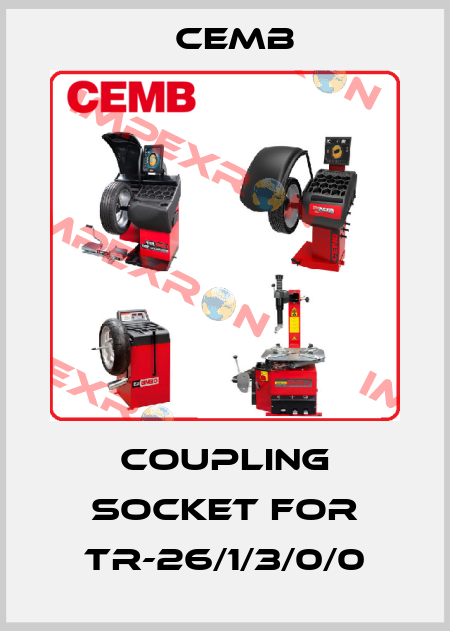 Coupling socket for TR-26/1/3/0/0 Cemb