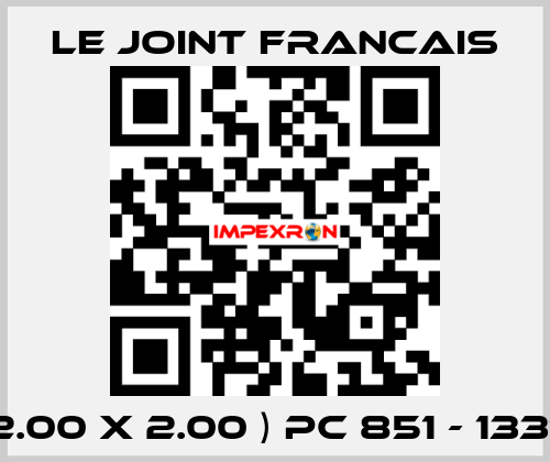 ( 42.00 X 2.00 ) PC 851 - 133107 LE JOINT FRANCAIS