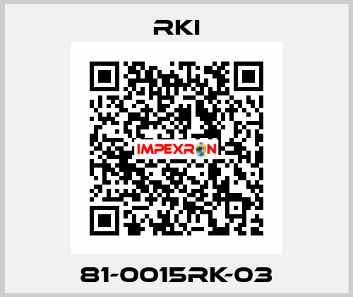 81-0015RK-03 RKI