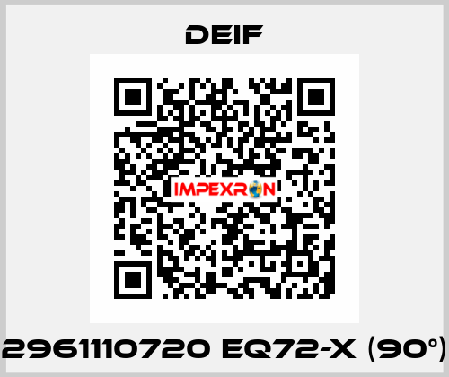 2961110720 EQ72-x (90°) Deif