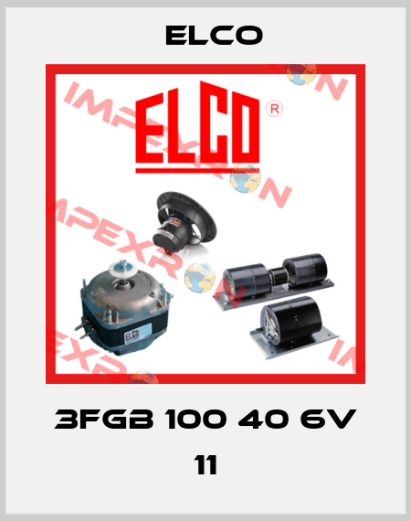 3FGB 100 40 6V 11 Elco