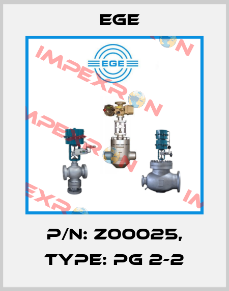 p/n: Z00025, Type: PG 2-2 Ege