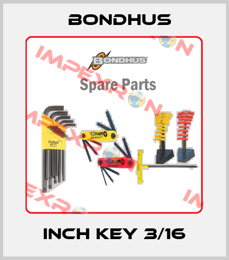 inch key 3/16 Bondhus