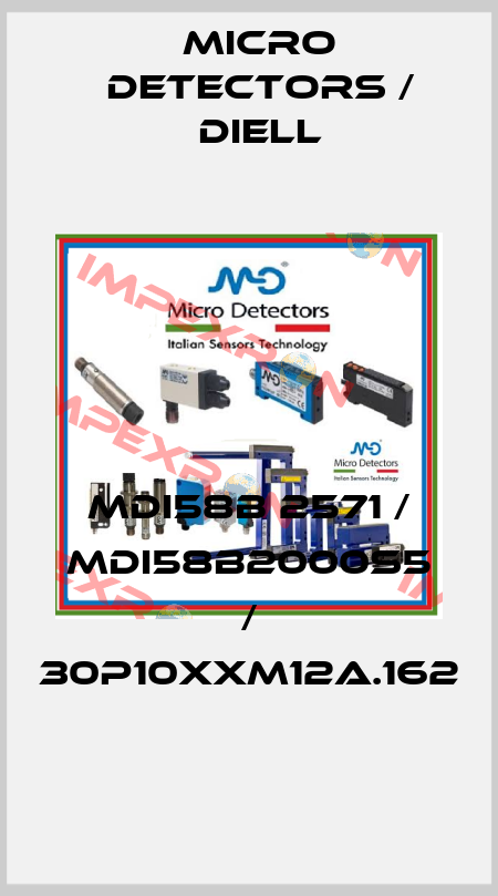 MDI58B 2571 / MDI58B2000S5 / 30P10XXM12A.162
 Micro Detectors / Diell