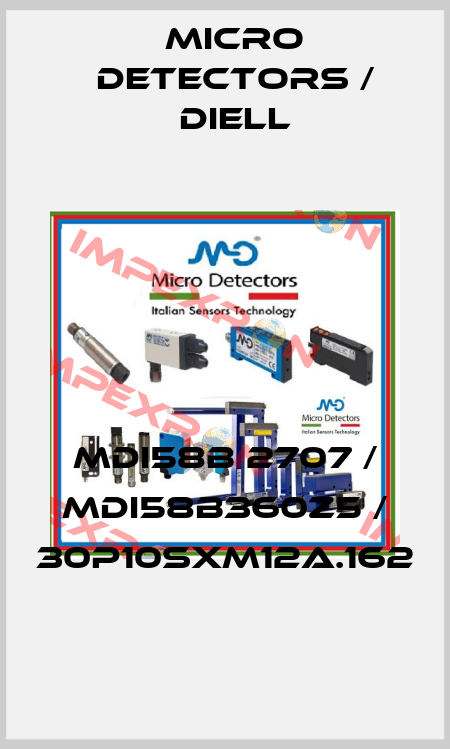MDI58B 2707 / MDI58B360Z5 / 30P10SXM12A.162
 Micro Detectors / Diell