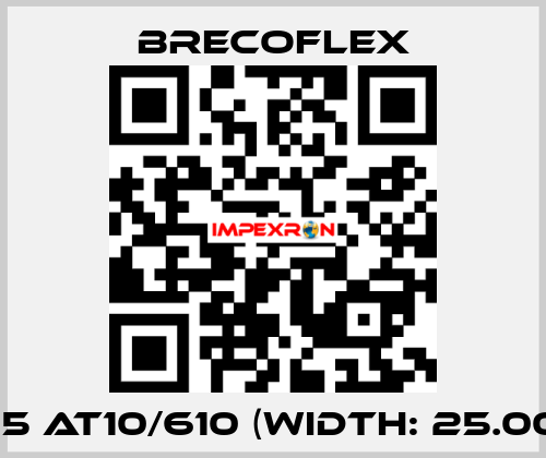 25 AT10/610 (Width: 25.00) Brecoflex