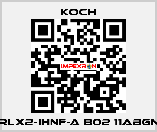 RLX2-IHNF-A 802 11ABGN KOCH