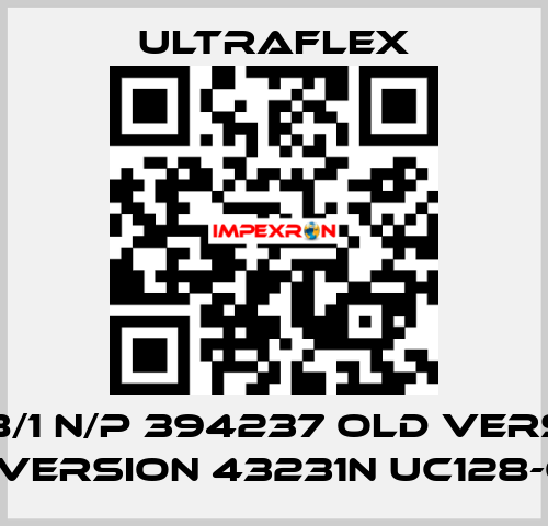 UC128/1 N/P 394237 old version / new version 43231N UC128-OBF/1 Ultraflex