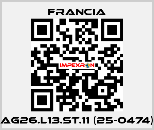AG26.L13.ST.11 (25-0474) Francia