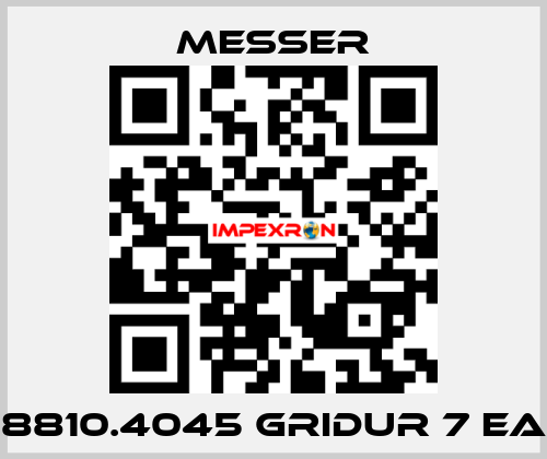 8810.4045 GRIDUR 7 EA Messer