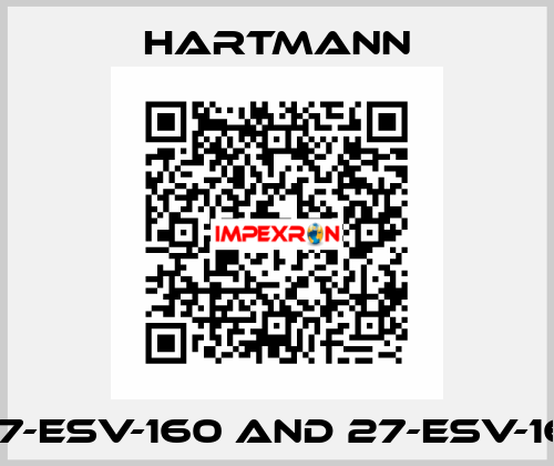27-ESV-160 and 27-ESV-161 Hartmann