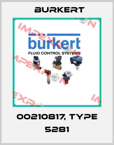 00210817, Type 5281 Burkert