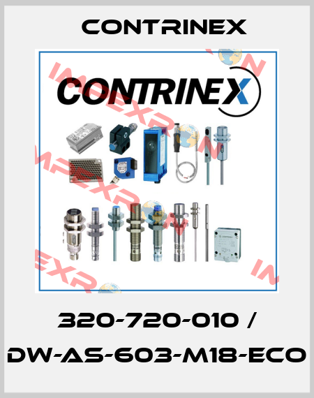 320-720-010 / DW-AS-603-M18-ECO Contrinex
