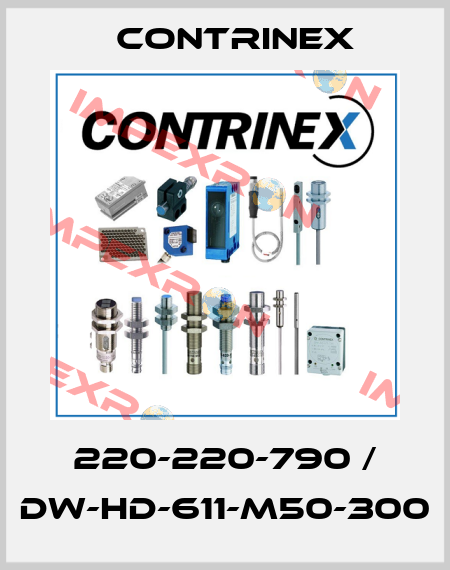 220-220-790 / DW-HD-611-M50-300 Contrinex