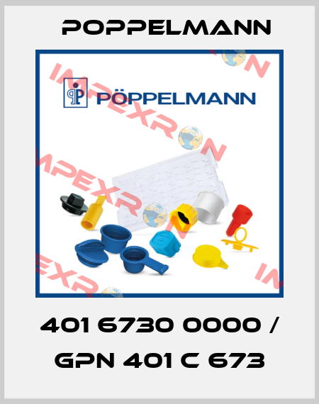 401 6730 0000 / GPN 401 C 673 Poppelmann