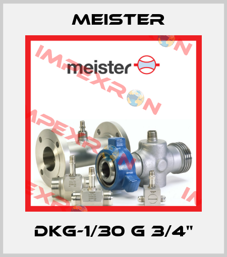 DKG-1/30 G 3/4" Meister