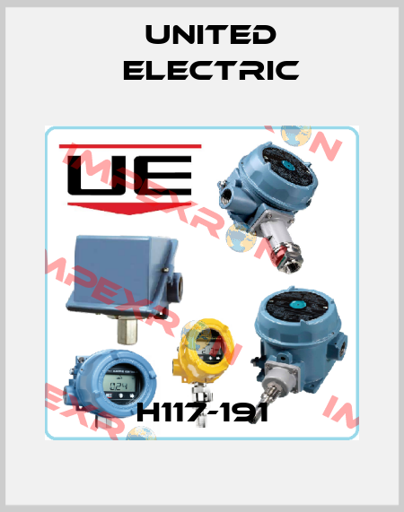 H117-191 United Electric