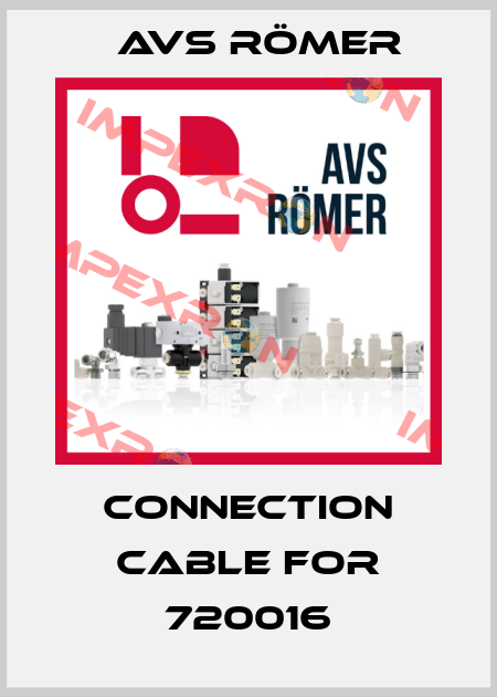 Connection cable for 720016 Avs Römer