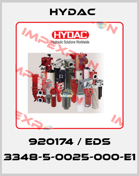 920174 / EDS 3348-5-0025-000-E1 Hydac