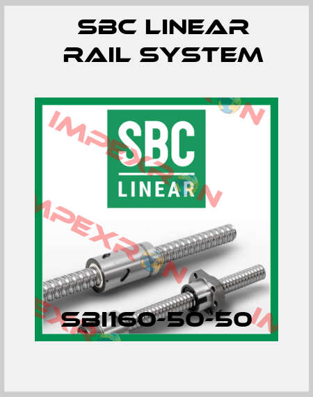 SBI160-50-50 SBC Linear Rail System