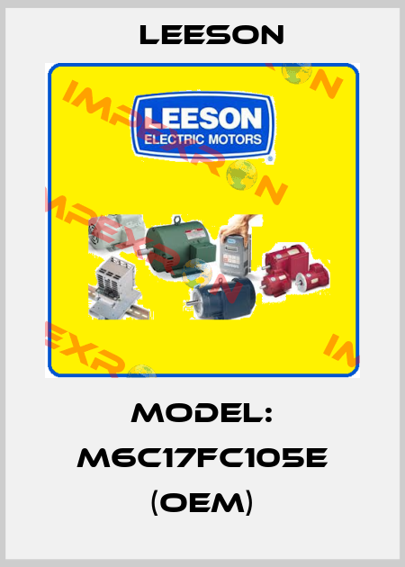 Model: M6C17FC105E (OEM) Leeson