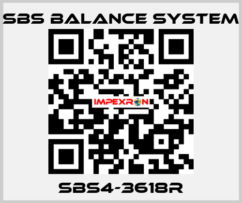 SBS4-3618R SBS BALANCE SYSTEM