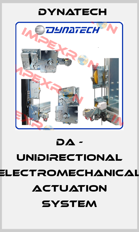 DA - Unidirectional electromechanical actuation system Dynatech