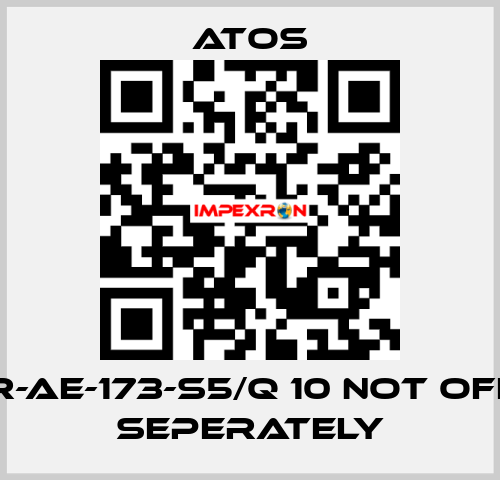 DKZOR-AE-173-S5/Q 10 not offered seperately Atos
