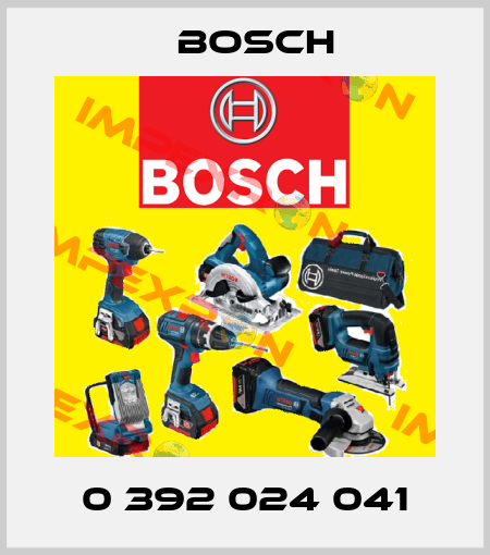 0 392 024 041 Bosch
