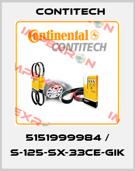 5151999984 / S-125-SX-33CE-GIK Contitech