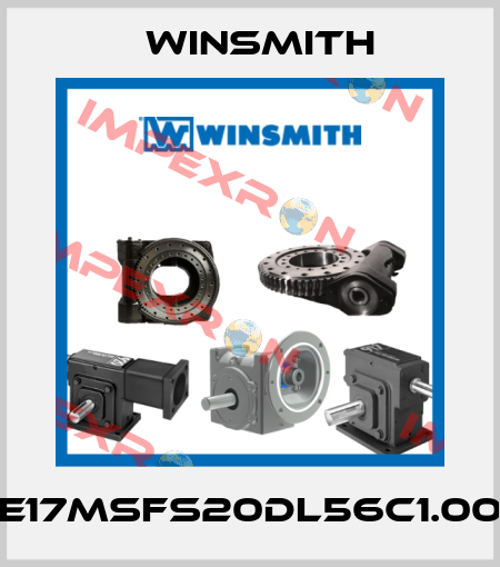 E17MSFS20DL56C1.00 Winsmith