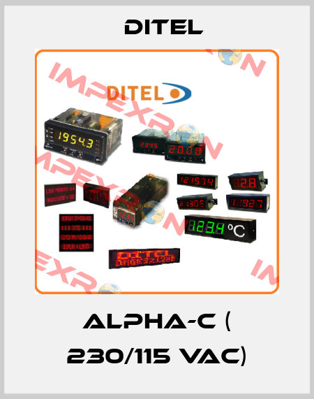 Alpha-C ( 230/115 VAC) Ditel