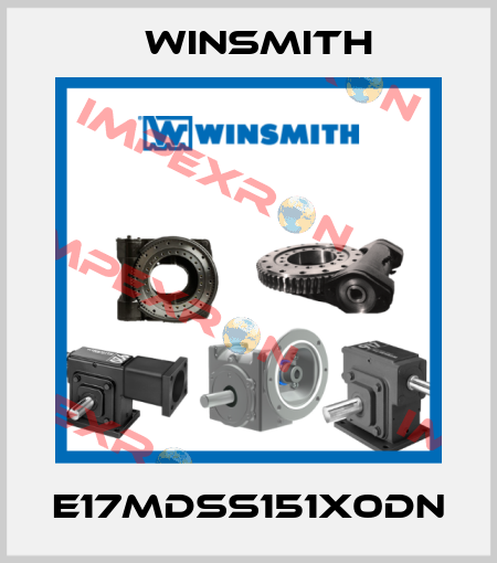 E17MDSS151X0DN Winsmith