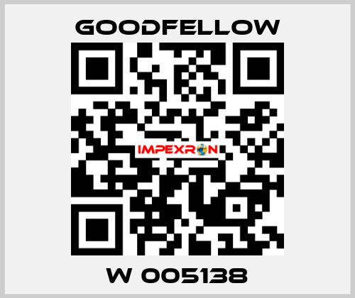 W 005138 Goodfellow