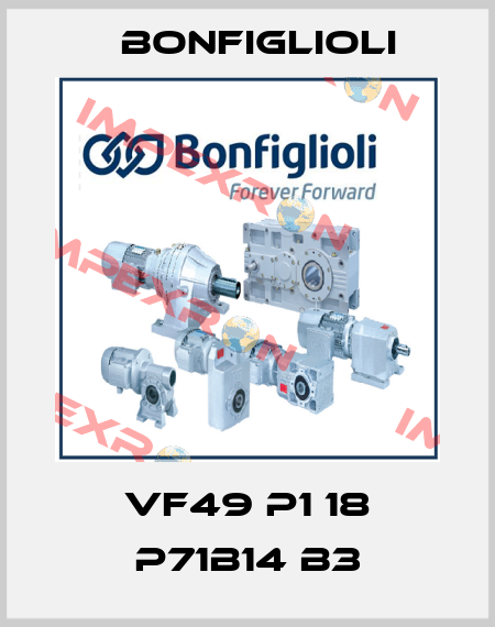 VF49 P1 18 P71B14 B3 Bonfiglioli