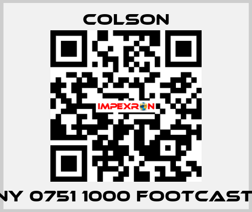 JCNY 0751 1000 FOOTCASTER Colson