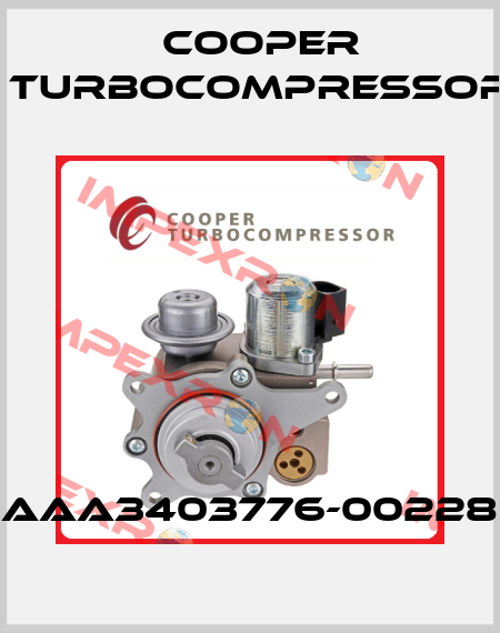 AAA3403776-00228 Cooper Turbocompressor