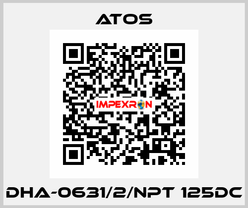 DHA-0631/2/NPT 125DC Atos