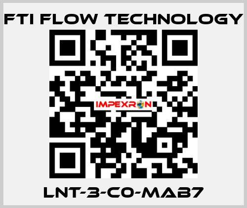 LNT-3-C0-MAB7 Fti Flow Technology
