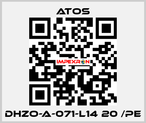 DHZO-A-071-L14 20 /PE Atos