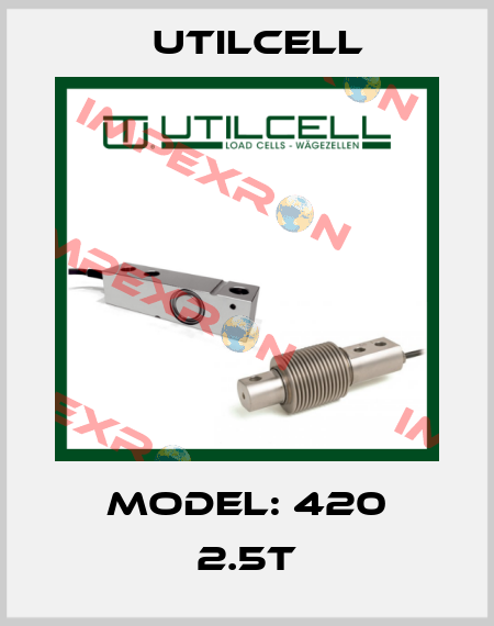 Model: 420 2.5t Utilcell