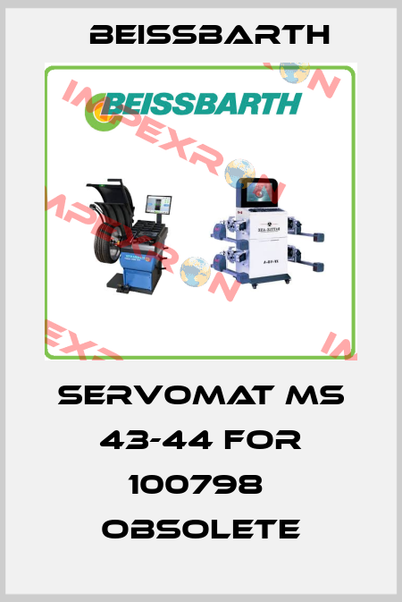 SERVOMAT MS 43-44 FOR 100798  obsolete Beissbarth