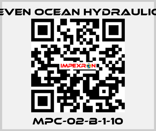 MPC-02-B-1-10 Seven Ocean Hydraulics