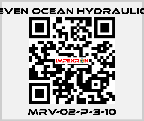 MRV-02-P-3-10 Seven Ocean Hydraulics