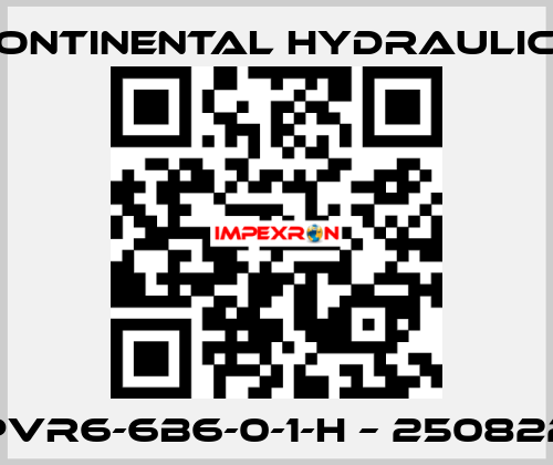 PVR6-6B6-0-1-H – 250822 Continental Hydraulics