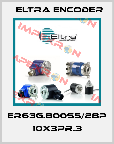ER63G.800S5/28P 10X3PR.3 Eltra Encoder