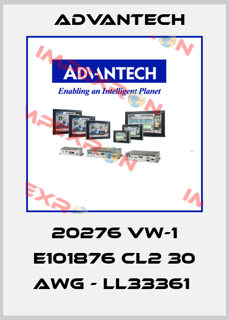 20276 VW-1 E101876 CL2 30 AWG - LL33361  Advantech